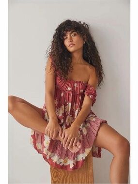 Free People | Dresses | Nwt Sunsetter Mini Slip | Poshmark